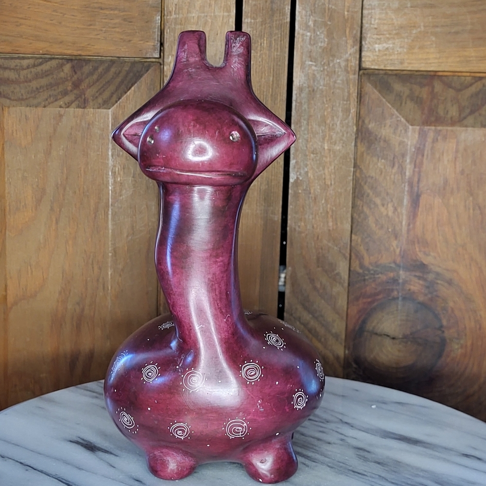 Soapstone Cartoon Giraffe